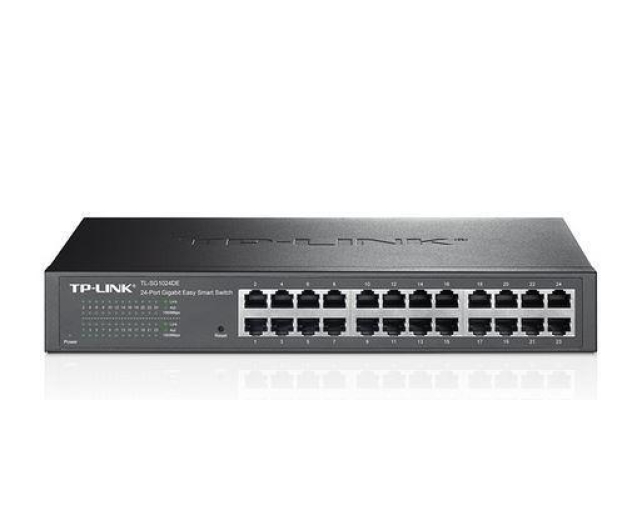 TP-Link 24p TL-SG1024DE Rack (24x10/100/1000Mbit) - 175740 - zdjęcie